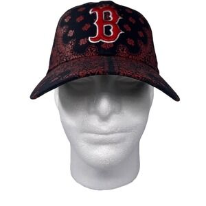 Boston Red Sox Hat 9Twenty StrapBack Looks‎ Amazing New MLB Paisley Cap